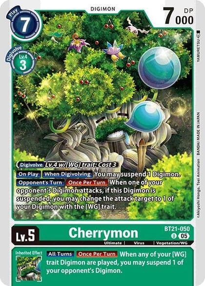 Cherrymon, World Convergence BT21-050 U