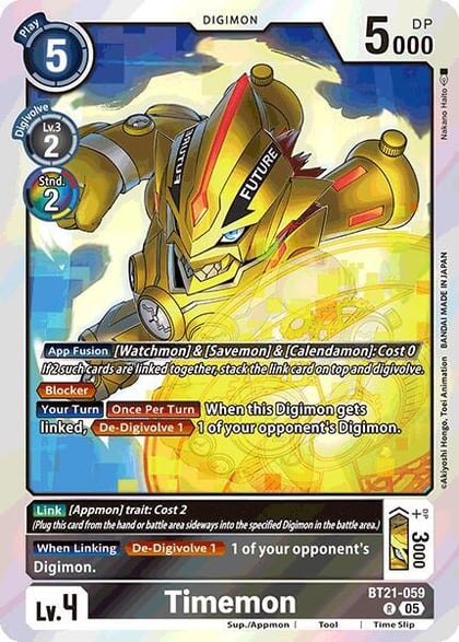 Timemon, World Convergence BT21-059 R