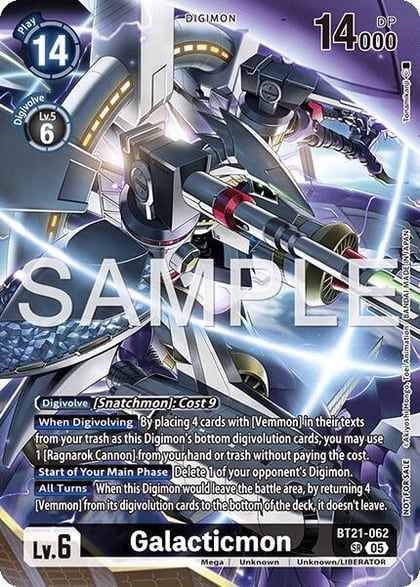 Galacticmon (2026 Dash Pack Campaign) (Alternate Art - Japanese), World Convergence BT21-062
