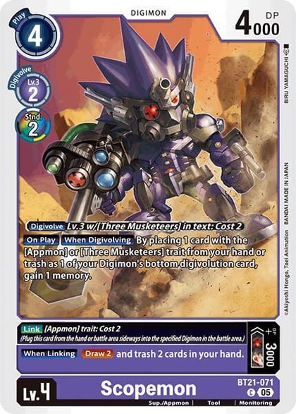 Scopemon, World Convergence BT21-071 C