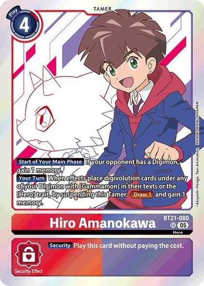 Hiro Amanokawa, World Convergence BT21-080 SR