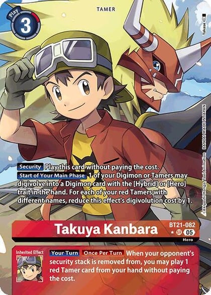 Takuya Kanbara (Alternate Art), World Convergence BT21-082 SR