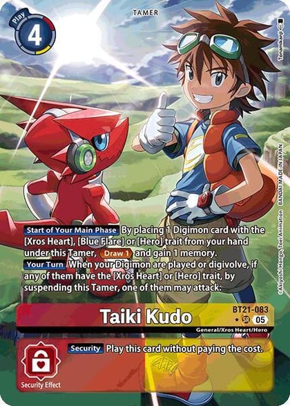 Taiki Kudo (Alternate Art), World Convergence BT21-083 SR