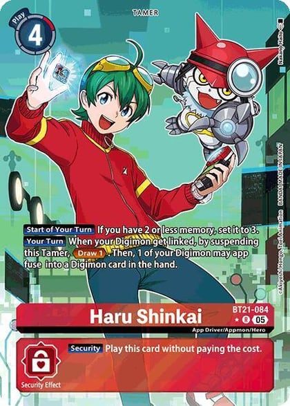 Haru Shinkai (Alternate Art), World Convergence BT21-084 R