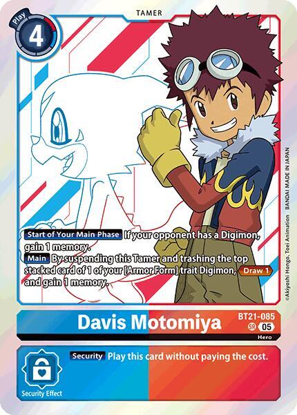 Davis Motomiya, World Convergence BT21-085 SR