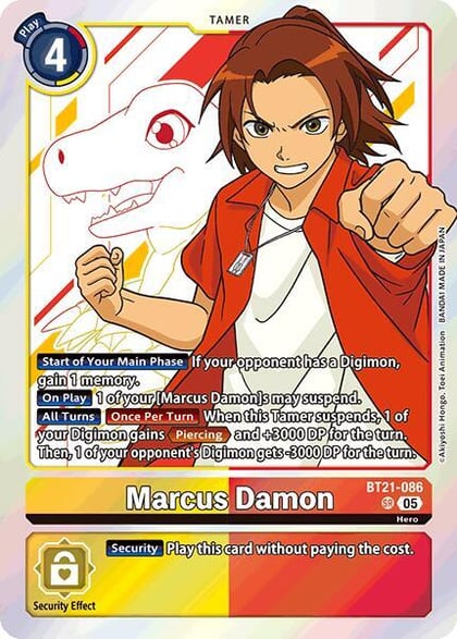 Marcus Damon, World Convergence BT21-086 SR