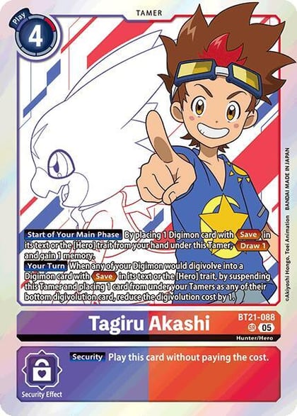 Tagiru Akashi, World Convergence BT21-088 SR