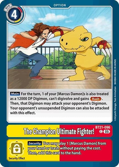 The Champion Ultimate Fighter!, World Convergence BT21-096 C