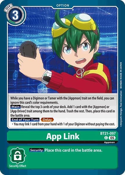App Link, World Convergence BT21-097 C