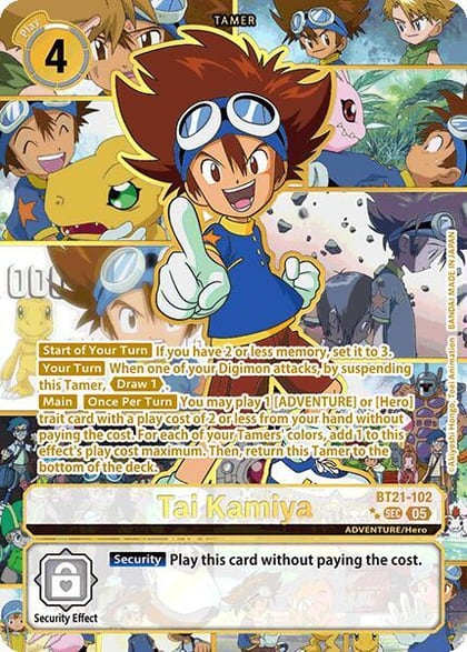 Tai Kamiya (Rare Pull), World Convergence BT21-102 SEC