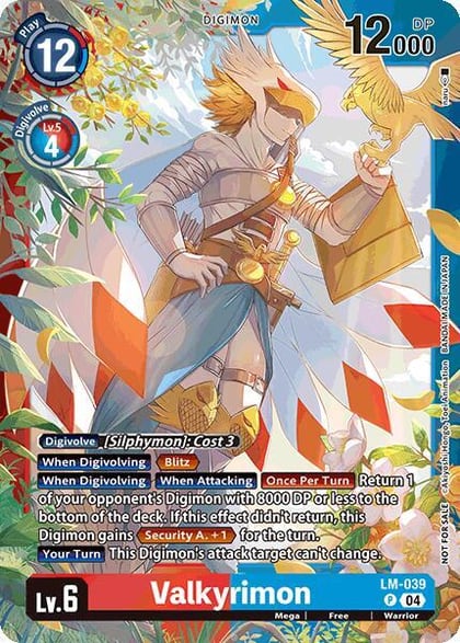Valkyrimon (Limited Card Pack), World Convergence LM-039 P