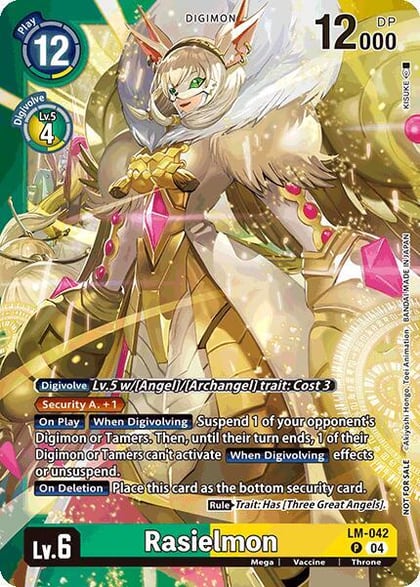 Rasielmon (Limited Card Pack), World Convergence LM-042 P