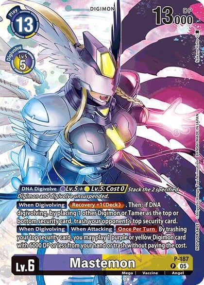 Mastemon (BT-21: Illustration Celebration Pack), World Convergence P-187 P