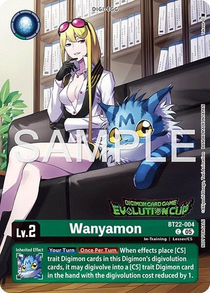 Wanyamon (Evolution Cup 2026 Vol. 2), Cyber Eden BT22-004 C