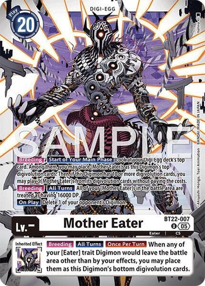 Mother Eater, Cyber Eden BT22-007 U
