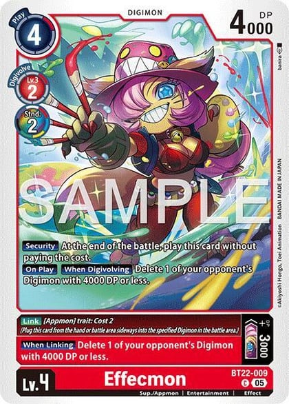 Effecmon, Cyber Eden BT22-009 C