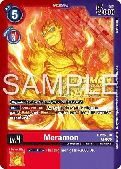 Meramon (Judge Pack 2025 Wave 2), Cyber Eden BT22-010 C