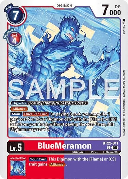 BlueMeramon, Cyber Eden BT22-011 C
