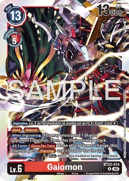 Gaiomon, Cyber Eden BT22-014 R