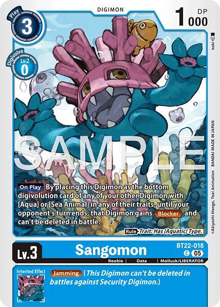 Sangomon, Cyber Eden BT22-018 C