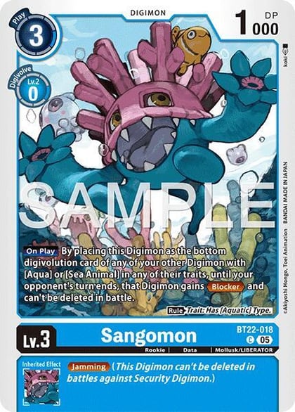 Sangomon, Cyber Eden BT22-018 C