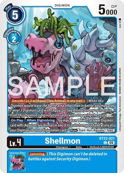 Shellmon, Cyber Eden BT22-021 C