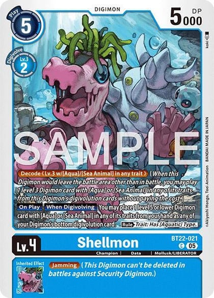 Shellmon, Cyber Eden BT22-021 C