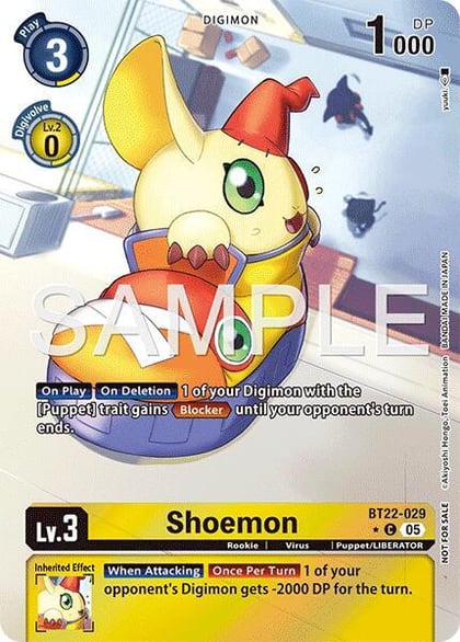 Shoemon (Box Topper), Cyber Eden BT22-029 C