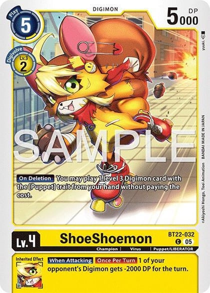 ShoeShoemon, Cyber Eden BT22-032 C