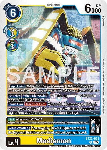 Mediamon, Cyber Eden BT22-033 U