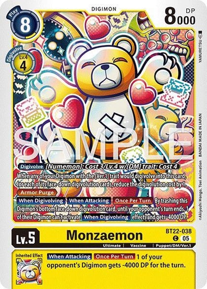 Monzaemon, Cyber Eden BT22-038 C