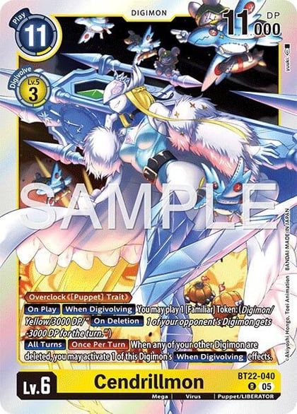 Cendrillmon, Cyber Eden BT22-040 R