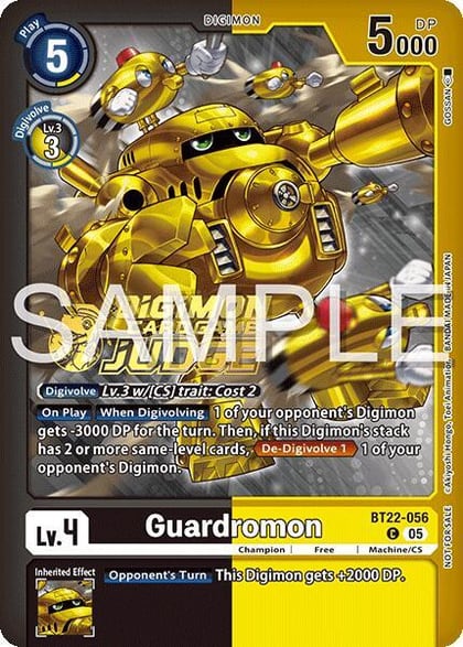 Guardromon (Judge Pack 2025 Wave 2), Cyber Eden BT22-056 C
