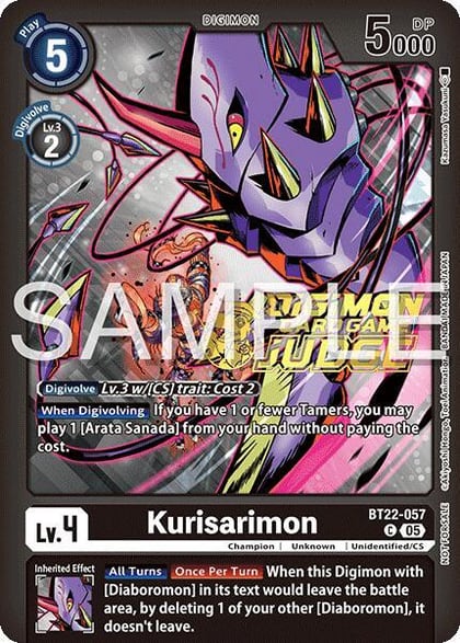 Kurisarimon (Judge Pack 2025 Wave 2), Cyber Eden BT22-057 C