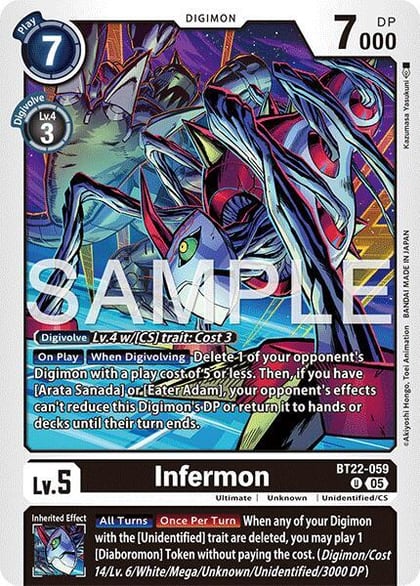 Infermon, Cyber Eden BT22-059 U