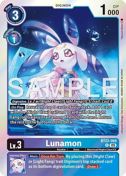 Lunamon, Cyber Eden BT22-069 R