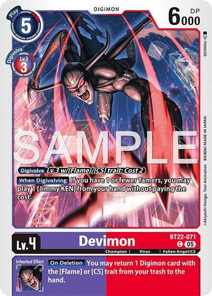 Devimon, Cyber Eden BT22-071 C