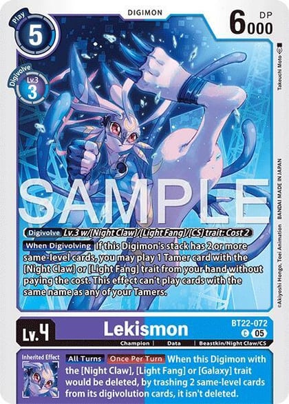 Lekismon, Cyber Eden BT22-072 C
