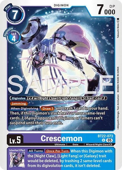 Crescemon, Cyber Eden BT22-073 U