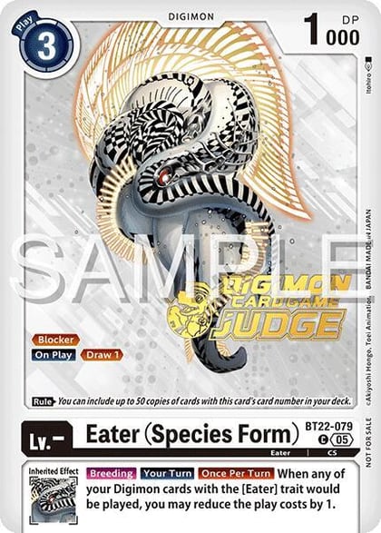 Eater (Species Form) (Judge Pack 2025 Wave 2), Cyber Eden BT22-079 C
