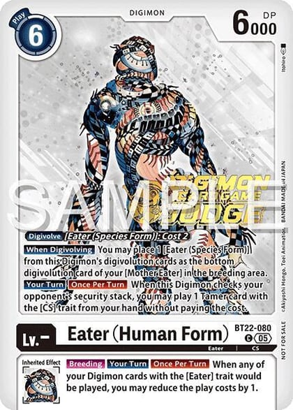 Eater (Human Form) (Judge Pack 2025 Wave 2), Cyber Eden BT22-080 C