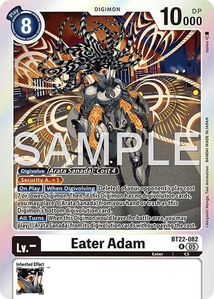 Eater Adam, Cyber Eden BT22-082 R