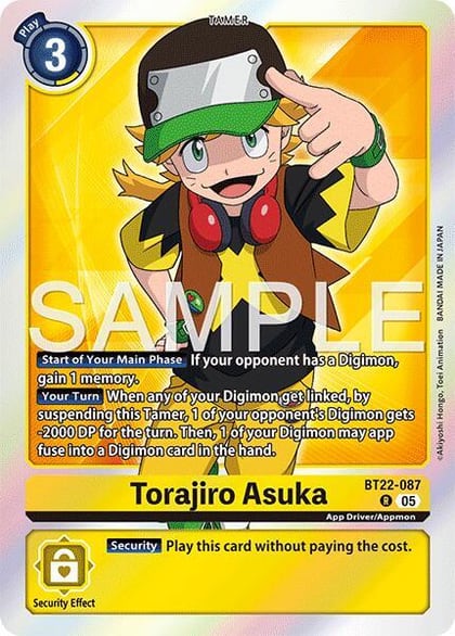 Torajiro Asuka, Cyber Eden BT22-087 R