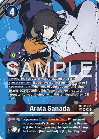 Arata Sanada (SP), Cyber Eden BT22-091 SR