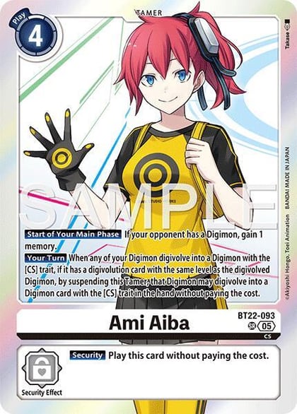 Ami Aiba, Cyber Eden BT22-093 SR