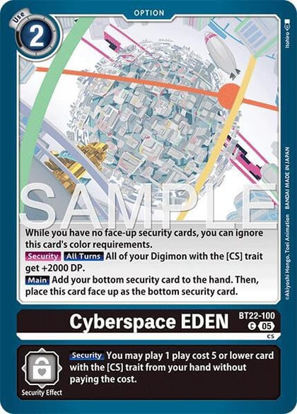 Cyberspace EDEN, Cyber Eden BT22-100 C