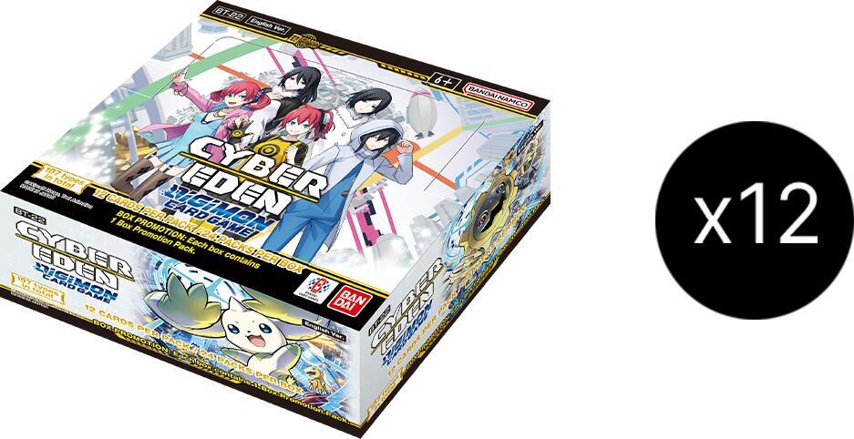 Cyber Eden Booster Box Case, Cyber Eden P611215