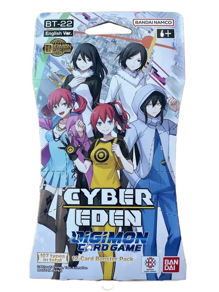 Cyber Eden Sleeved Booster Pack, Cyber Eden P668501