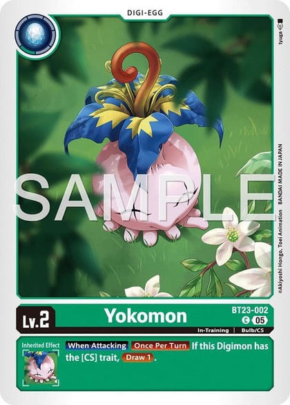 Yokomon, Hackers' Slumber BT23-002 C