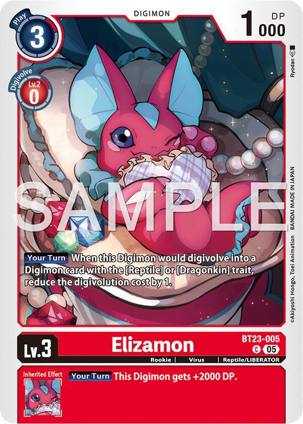 Elizamon, Hackers' Slumber BT23-005 C